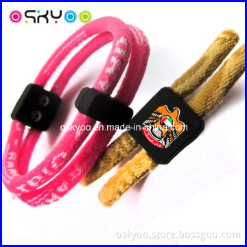 Titanium Sport Dual Loop Lite Bracelets with Country Flag